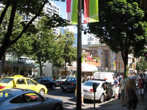 Robson Street parking img_1877